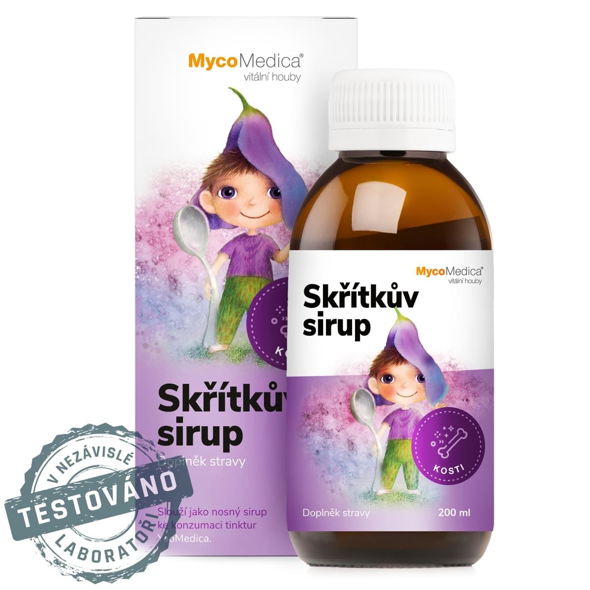 MycoMedica Skřítkův sirup 200 ml